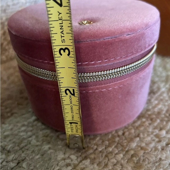 Spartina 449 Elegant Pink Velvet Jewelry Box EUC!! - Picture 15 of 15